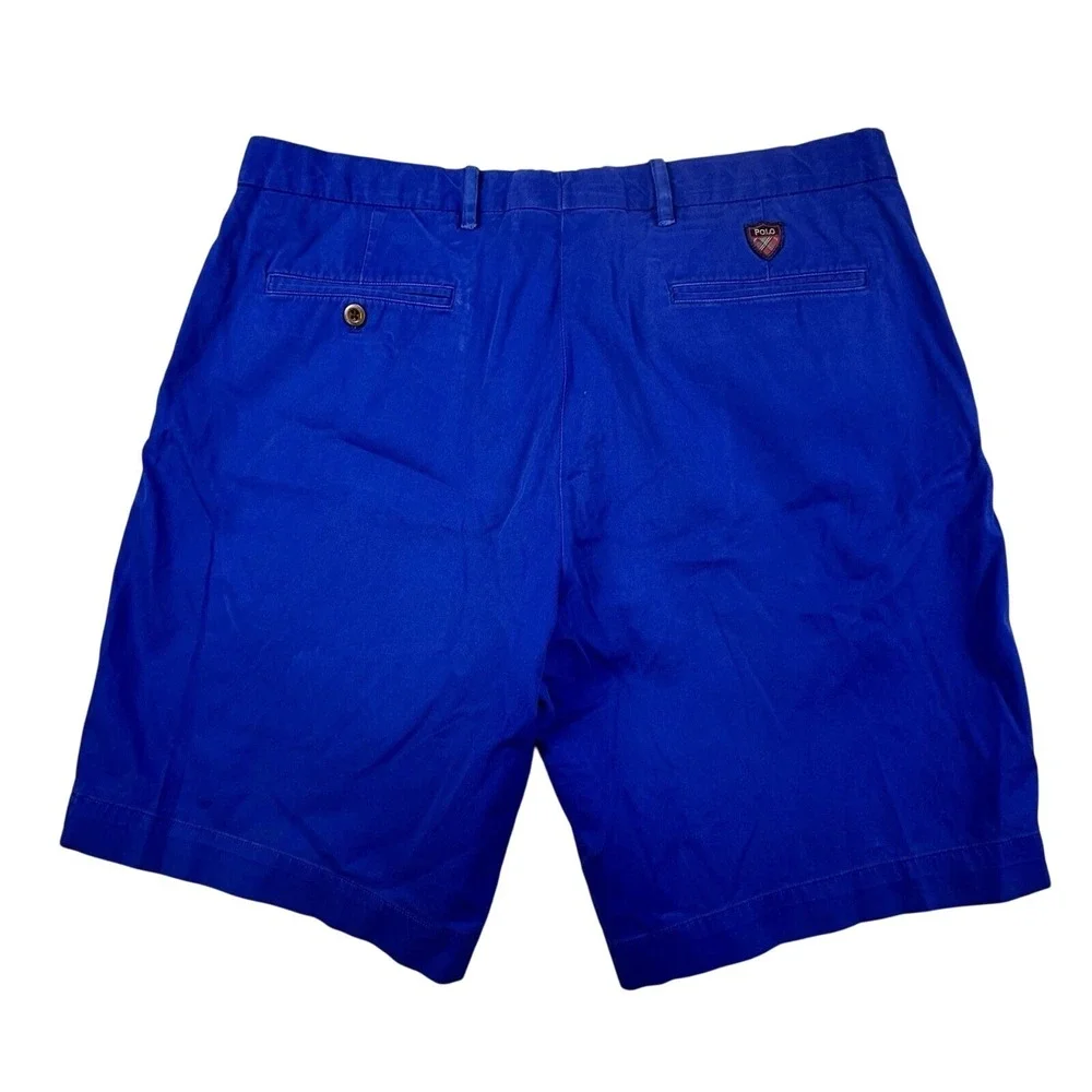 Polo Golf Twill Chino Shorts Mens 35 Blue‎